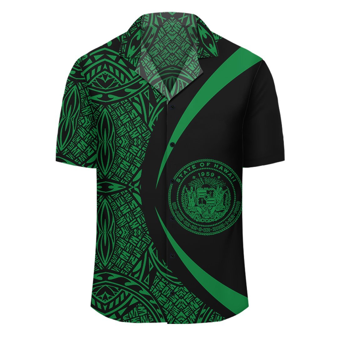 Hawaiian Shirt Coat Of Arm Polynesian - Polynesian Pride