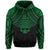 Polynesian Skull Hawaii Hoodie Green Circle Style - Polynesian Pride
