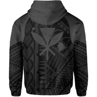 Hawaii Nei Hoodie Polynesian Grey - Polynesian Pride