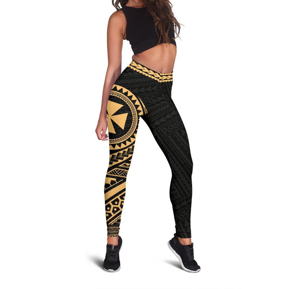 Wallis and Futuna Leggings A16 - Polynesian Pride