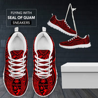 Seal of Guam Polynesian Sneakers - Polynesian Pride
