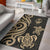 Guam Area Rug - Gold Tentacle Turtle Gold - Polynesian Pride