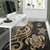 Guam Area Rug - Gold Tentacle Turtle - Polynesian Pride