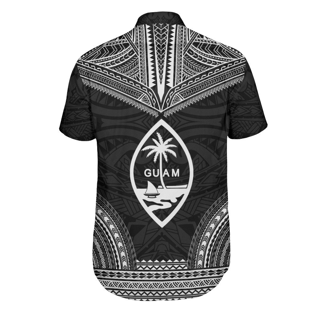Guam Polynesian Chief Shirt - Black Version - Polynesian Pride