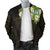 Guam Men's Bomber Jacket - Polynesian Gold Patterns Collection - Polynesian Pride