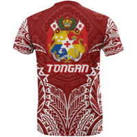 Tonga T Shirt Tonga Coat of Arms Polynesian Tattoo - Polynesian Pride