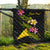 Tokelau Polynesian Quilt - Plumeria Tribal - Polynesian Pride