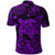 Hawaii Turtle Polynesian Polo Shirt Plumeria Flower Unique Style Purple LT8 - Polynesian Pride