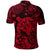 Hawaii Turtle Polynesian Polo Shirt Plumeria Flower Unique Style Red LT8 - Polynesian Pride