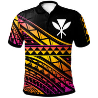 Hawaii Custom Polo Shirt Special Polynesian Ornaments Unisex Black - Polynesian Pride