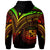 Hawaii Hoodie Reggae Color Cross Style - Polynesian Pride