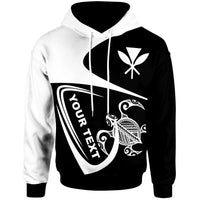 Hawaii Custom Hoodie Street Style Unisex Black - Polynesian Pride
