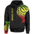 Tonga Custom Hoodie Tonga Tatau Reggae Patterns Unisex Black - Polynesian Pride