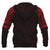 Hei Matau Maori Tattoo All Over Hoodie Red - Polynesian Pride