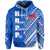 HRPP Samoa Hoodie Half Style LT6 Unisex Blue - Polynesian Pride