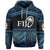 Custom Fiji Rugby Polynesian Patterns Hoodie Blue Unisex Blue - Polynesian Pride