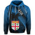 Fiji Hoodie Special Style No.2 Unisex Blue - Polynesian Pride