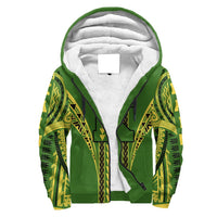 Hawaii - Kaimuki High Sherpa Hoodie AH Green - Polynesian Pride