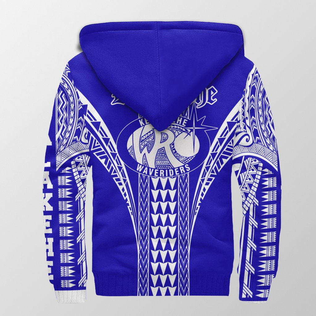 Hawaii - Kealakehe High Sherpa Hoodie AH - Polynesian Pride