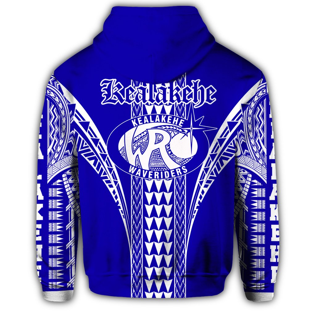 Hawaii Hoodie Kealakehe High Pullover Hoodie - Polynesian Pride