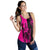 Hawaii King Polynesian Women's Racerback Tank - Lawla Style Pink - AH - Polynesian Pride