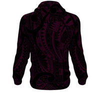Libra Zodiac Hoodie Maori Tattoo - Polynesian Pride