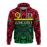Vanuatu Hoodie Melanesian Warrior Version 2 LT4 - Polynesian Pride