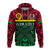 Custom Vanuatu Hoodie Melanesian Warrior Version 2 LT4 - Polynesian Pride