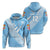 Custom Fiji Tapa Rugby Hoodie version Style You Win Blue Unisex Blue - Polynesian Pride