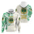 Custom Saineha Tonga Hoodie Tattoo Special Class of LT16 Unisex Green - Polynesian Pride