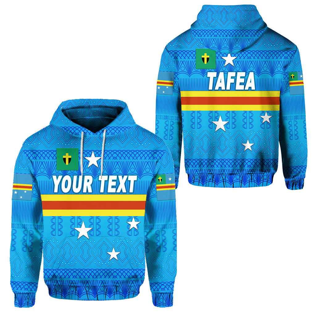 Custom Tafea Province Hoodie Vanuatu Pattern Traditional Style LT8 Unisex Blue - Polynesian Pride