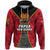 Custom Papua New Guinea Rugby Hoodie Style Gown - Polynesian Pride