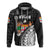 Custom Fiji Tapa Rugby Hoodie Armor Style - Polynesian Pride