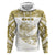 Custom Guam Rugby Hoodie Polynesian Patterns Gold Old LT16 - Polynesian Pride