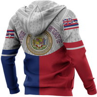Hawaii Polynesian Hoodie Semicircle Style - Polynesian Pride
