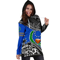 Pohnpei Hoodie Dress - Pohnpei FlagFall In The Wave K9 - Polynesian Pride