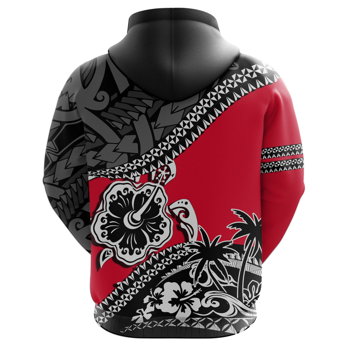 Polynesian Turtle Hoodie Fall In The Wave K7 - Polynesian Pride