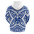 Custom Guam Rugby Hoodie Polynesian Patterns Blue LT16 - Polynesian Pride