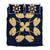Hawaiian Royal Pattern Quilt Bed Set - Indigo - D3 Style Indigo - Polynesian Pride