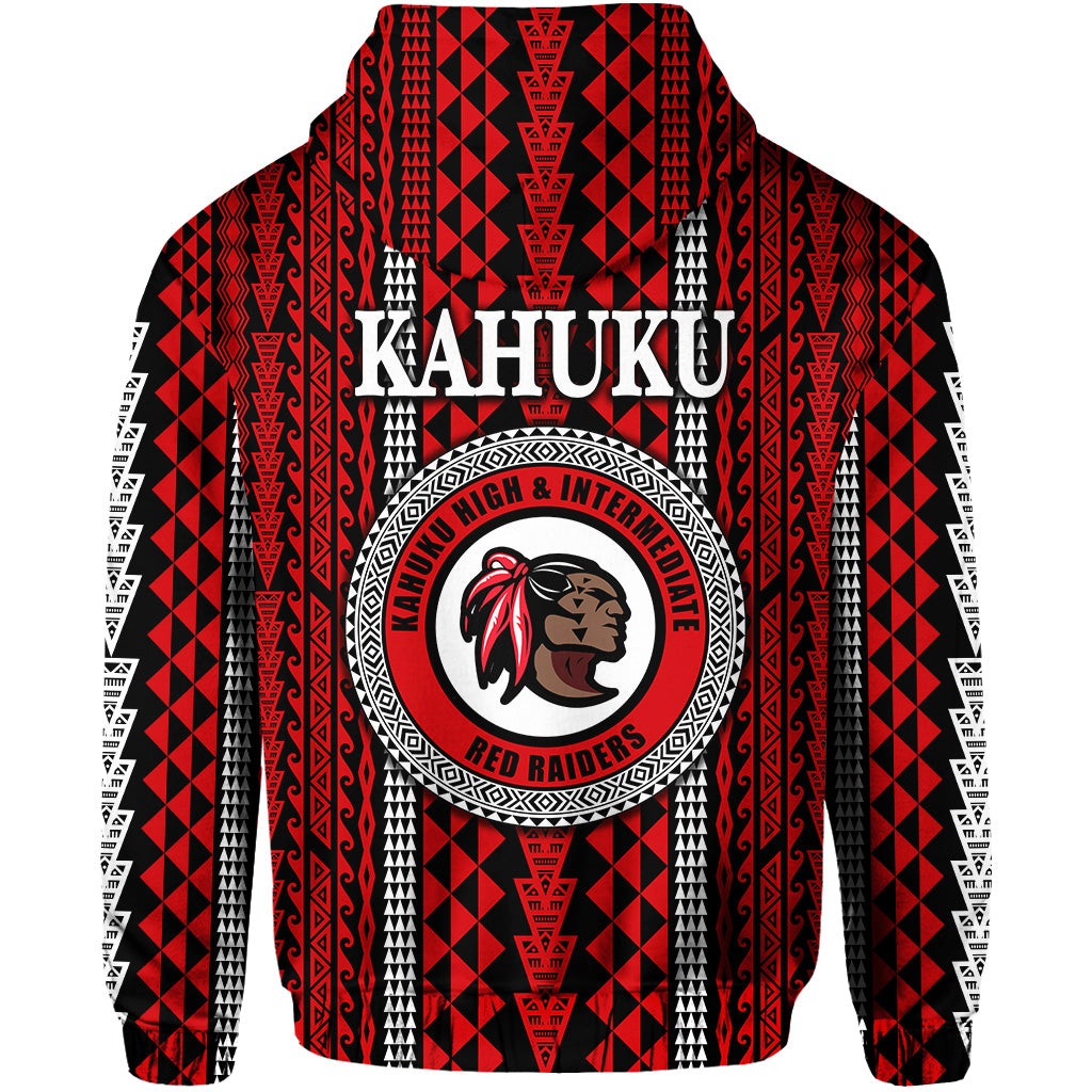 Hawaii Kahuku School Hoodie Kahuku High School Simple Style LT8 - Polynesian Pride