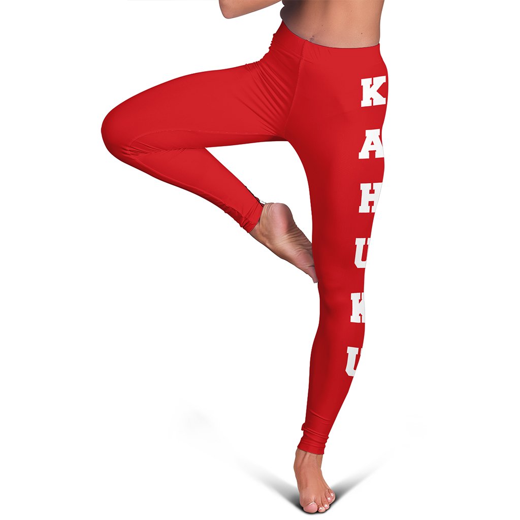Hawaii - Kahuku High Women's Leggings - AH - Polynesian Pride