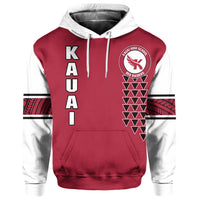 Custom Hawaii Hoodie Kauai High Custom Your Class Pullover Hoodie - Polynesian Pride