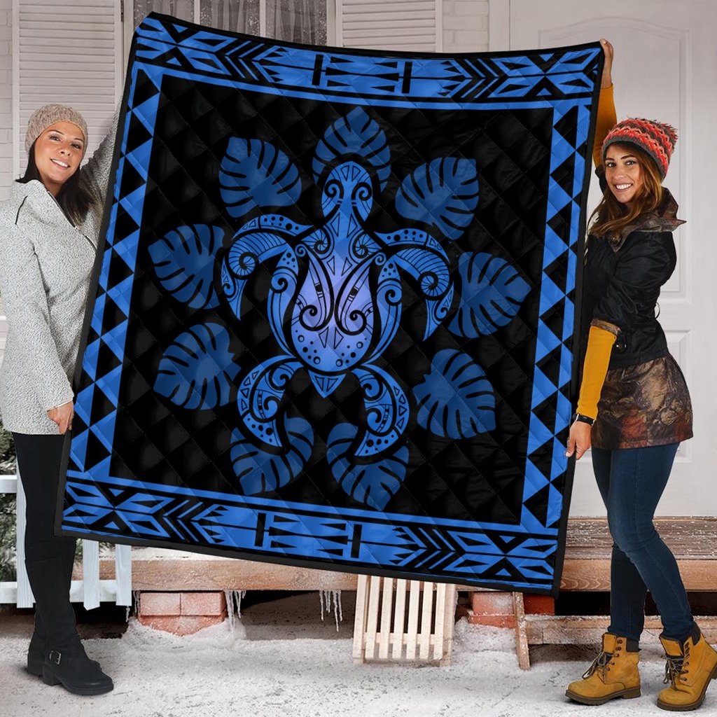 Hawaii - Tribe Turtle Quilt - AH - Polynesian Pride