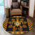 Hawaii - Tribe Turtle Round Carpet - AH - Polynesian Pride