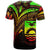 Kiribati T Shirt Reggae Color Cross Style - Polynesian Pride