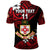 Custom Kolisi Tonga Polo Shirt Mate Maa Tonga Unique Vibes, Custom Text and Number - Polynesian Pride