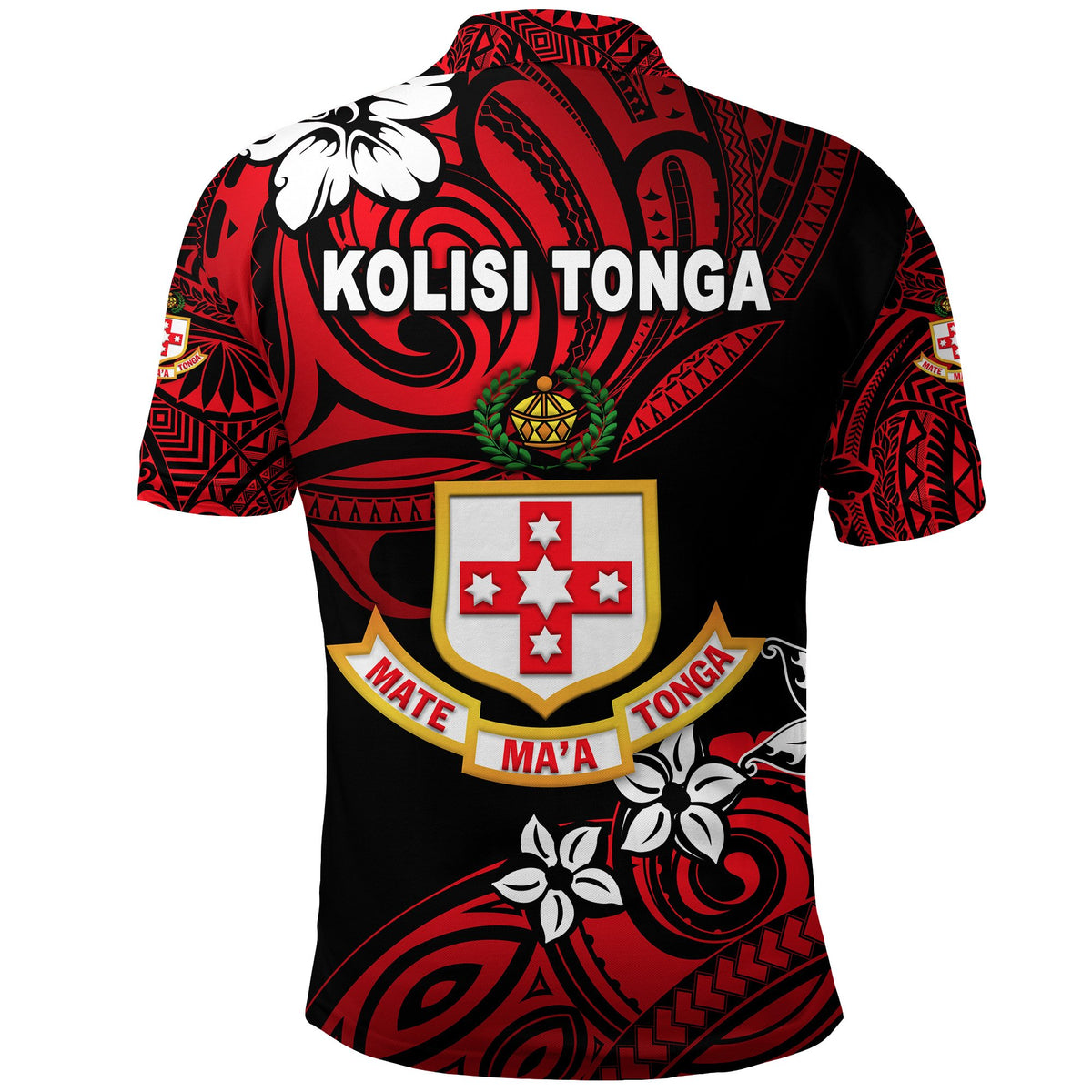 Custom Kolisi Tonga Polo Shirt Mate Maa Tonga Unique Vibes Lion - Polynesian Pride
