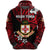 Kolisi Tonga Zip Hoodie Mate Maa Tonga Unique Vibes Unisex Red - Polynesian Pride