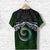 New Zealand Maori Shirt, Poutama Koru Paua Shell T Shirt - Polynesian Pride