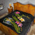 Nauru Polynesian Custom Personalised Quilt - Plumeria Tribal - Polynesian Pride